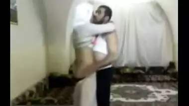 Amateur Muslim wife fucked in standing position