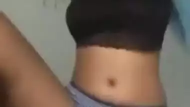 Tharu Horny Babe Showing Pussy Fingering hard part 4