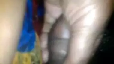 Indian Busty Wife doing handjob before fuck her Partner