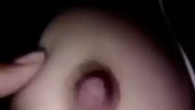 Today Exclusive- Sexy Bihari Girl Showing Her Boobs On Video Call Part 1