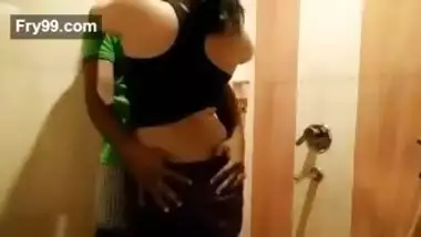 Indian Couple Sex In Washroom