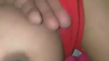 Cute Desi Girl Boobs Pressing and Fucked