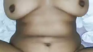 Panty slide pussy fucking of hot desi wife by husband