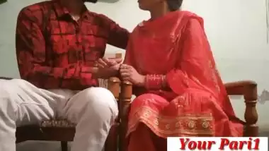 Brother teaches his sister how to fuck