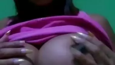 Cute Desi Girl Showing Her Boobs