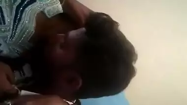 Cute Indian Lover Kissing