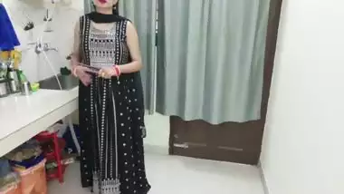 A beautiful newly married wife was horny and fucked by her stepbrother Full Hindi Audio