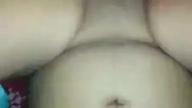 Drilling Shaved Pussy Of Indian Wife