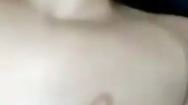 Horny Bandra Girl Naked Solo Boob Show Leaks