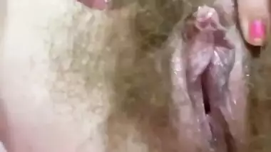 Wet And Hairy Pussy