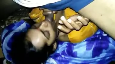 Desi village lady blowjob cock of devar