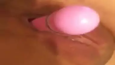 Alone Desi gal records solo XXX video where she plays with sex toys