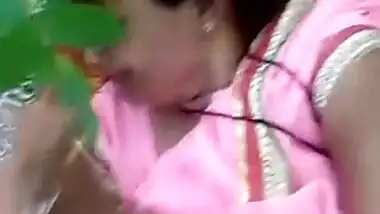 Servant with bhabhi open field sex