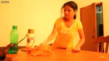 Telugu bhabi Best Boobs Pressing & Nipless Sucking Short film