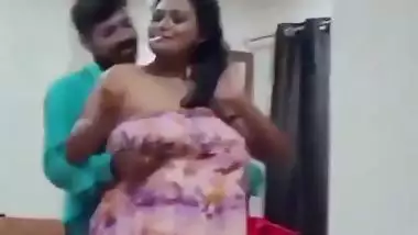 Adult Indian actress’s private threesome sex MMS