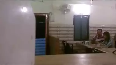 Indian Bf Pressing Sucking Gf Boobs Restaurant