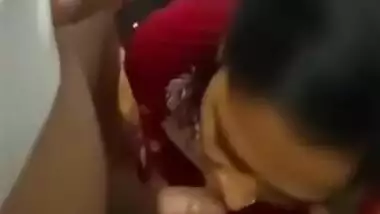 Desi Paid Bhabhi Blowjob