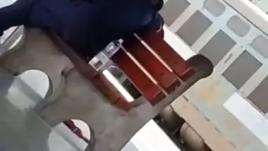 Randi in railway station sucking dick caught by voyeur