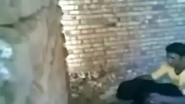 Pakistani aunty illicit taboo sex with nephew in an abandoned house of caught on spy cam