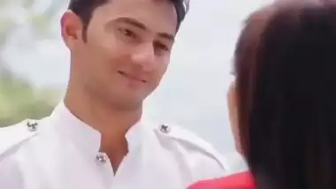 Indian aunty enjoys with her car driver