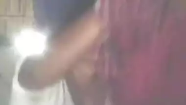 Innocent desi housewife showing her boobs n pussy to naighbor