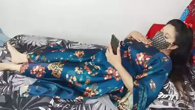 Muslim girl masturbating while watching porn...