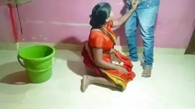 Real Indian kamvali Bai maid sex by owner