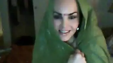 INDIAN LADY ON WEBCAM