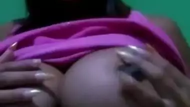 Hot Desi college XXX girl showing her big boobs on cam