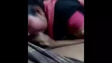 Bengali sex clip of desi bhabhi engulfing large black dong