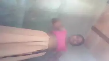 Dehati Wife Showing Naked Pussy After Stripping Saree