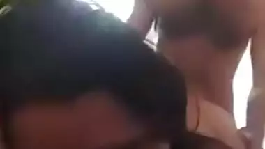 Rajasthani couple fucking in doggy with clear talking