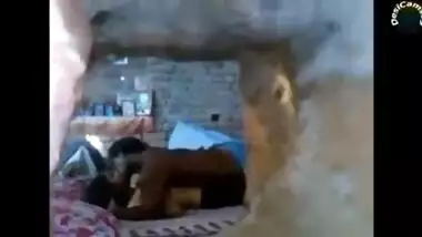 Village Couple Caught Fucking Filmed Through A Hole In The W
